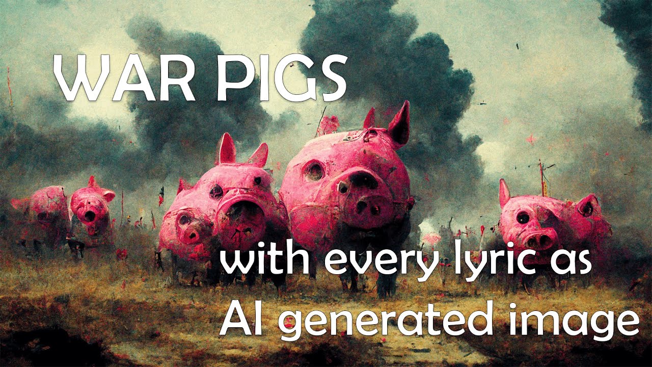War Pigs  - AI illustrating every lyric