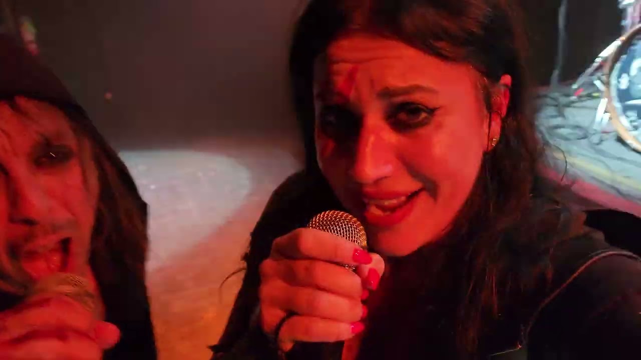 Lacuna Coil taking my phone in concert! (9/16/2022) Poughkeepsie, NY