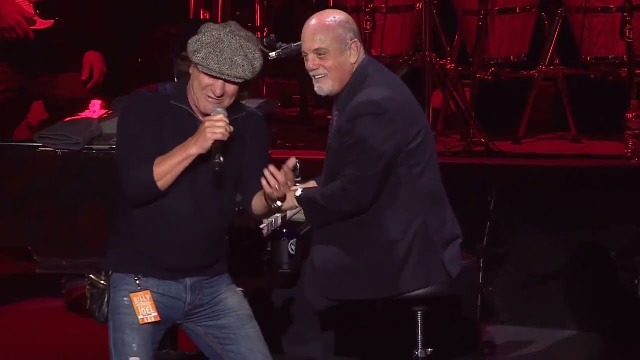 Billy Joel & Brian Johnson: You Shook Me All Night Long (Live at Madison Square Garden 21/03/2014)
