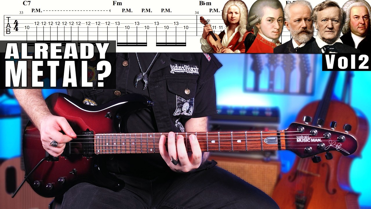 Metal Was Already Here: 10 Classical Pieces That Prove It | Vol. 2 (With Tabs)