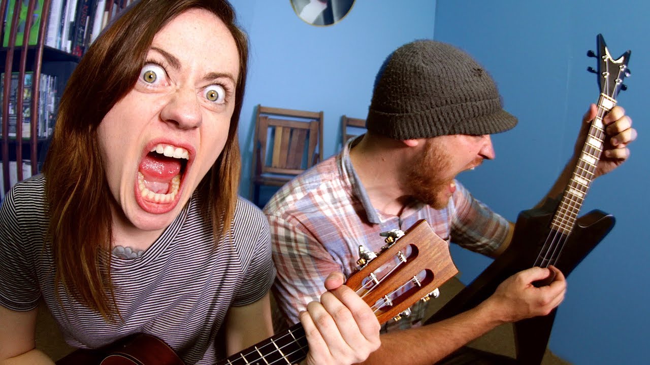 Slayer - Piece by Piece (Ukulele cover w/ Sarah Longfield)