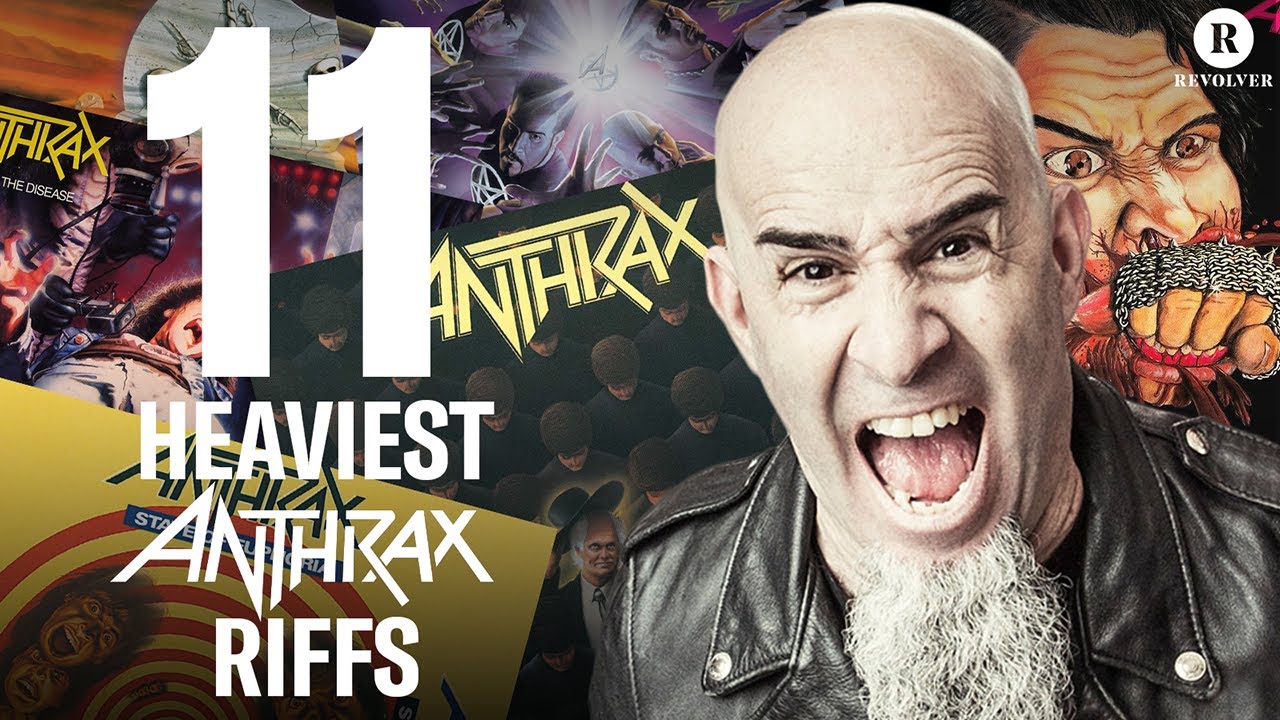 11 Heaviest Anthrax Riffs | Scott Ian's' Picks