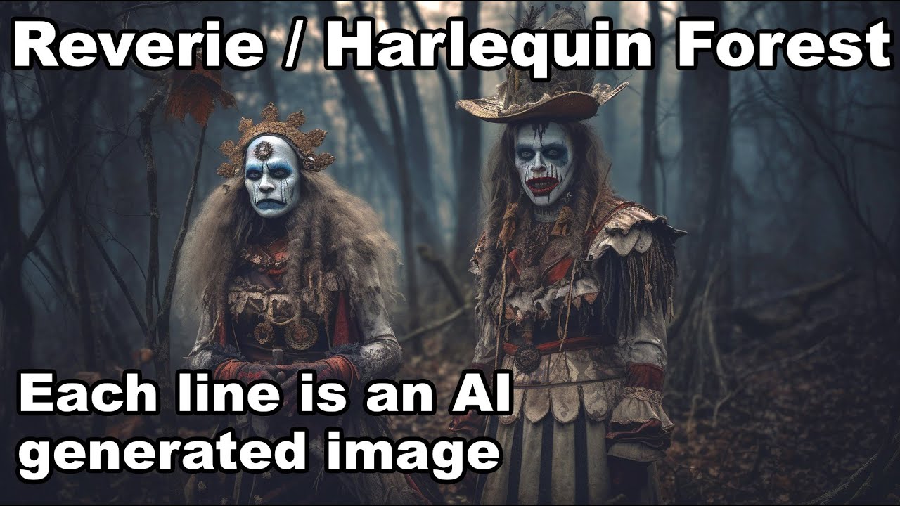 Opeth - Reverie / Harlequin Forest - But every line is an AI generated image