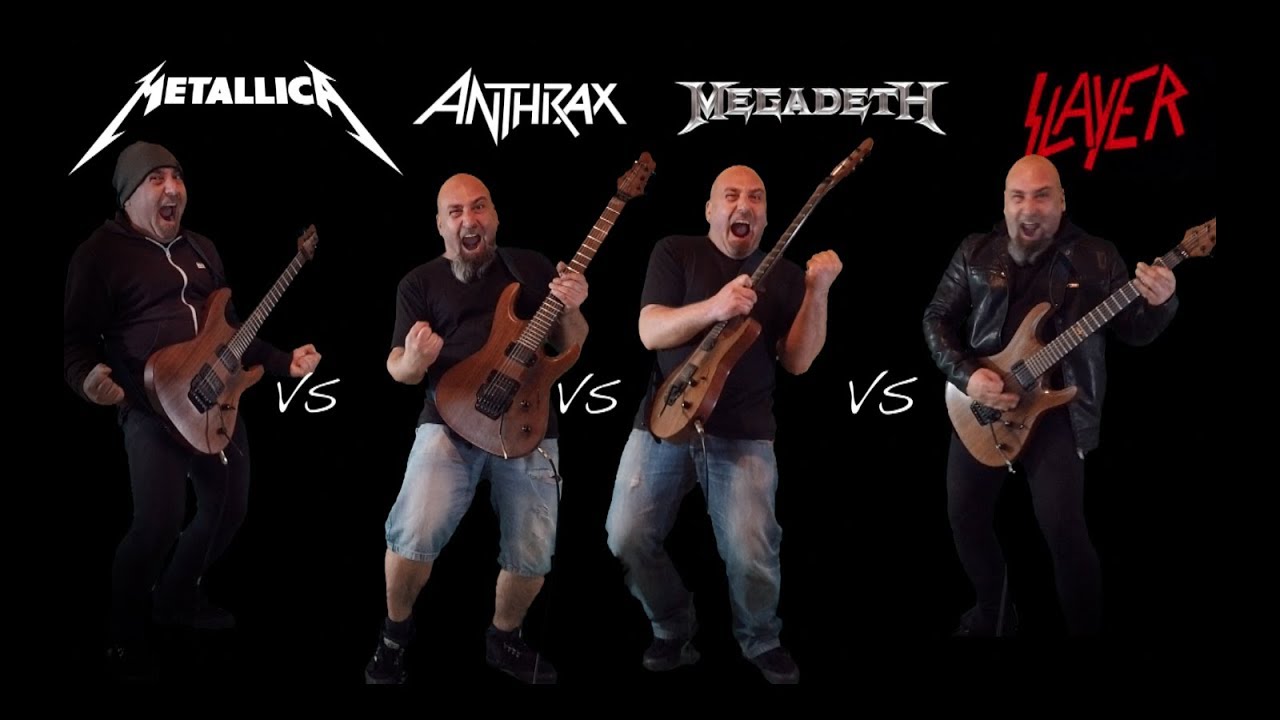 The Big 4  (Guitar Riffs Battle)