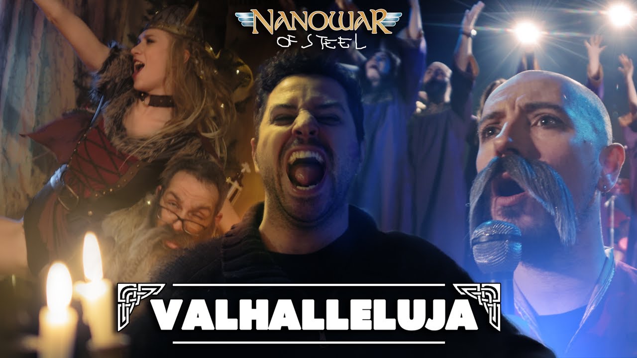 NANOWAR OF STEEL - Valhalleluja (ft. Angus McFife from Gloryhammer) | Napalm Records