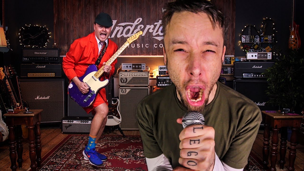 AC/DC - Thunderstruck (metal cover by Leo Moracchioli feat. Peter Honoré)