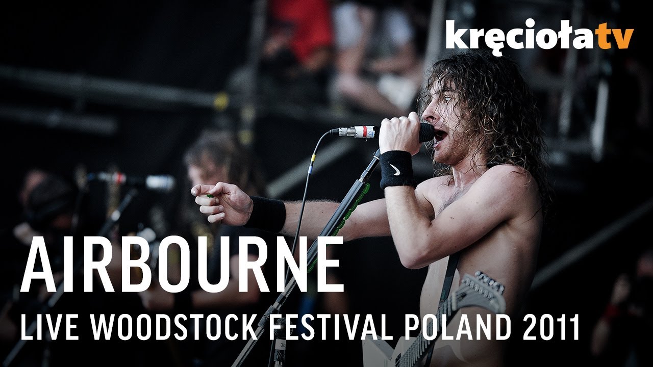 Airbourne LIVE Woodstock Festival Poland 2011 (FULL CONCERT)